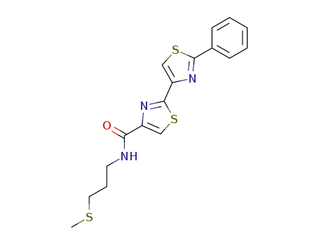 methyl 3-(2'-phenyl-2,4'-bithiazole-4-carboxamido)propyl sulfide