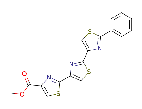 methyl 2''-phenyl-2,4':2',4''-terthiazole-4-carboxylate