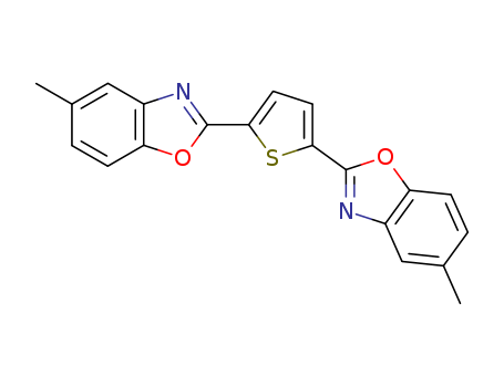 Benzoxazole, 2,2'-(2,5-thiophenediyl)bis[5-methyl-
