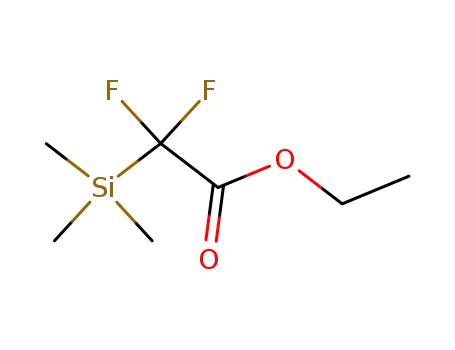 α-(trimethylsilyl)difluoroacetic acid ethyl ester