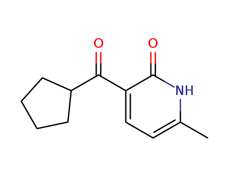 3-Cyclopentanecarbonyl-6-methyl-1H-pyridin-2-one