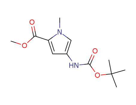 Methyl 4-(tert-butoxycarbonylamino)-1-methyl-1H-pyrrole-2-carboxylate
