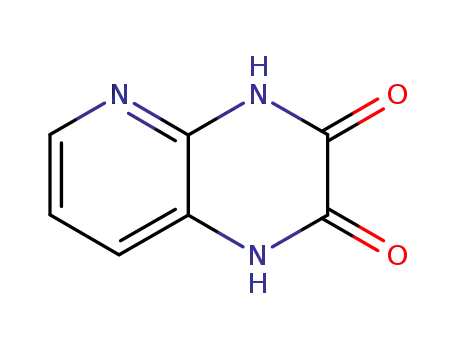 Molecular Structure of 2067-84-7 (1,4-DIHYDRO-PYRIDO[2,3-B]PYRAZINE-2,3-DIONE)