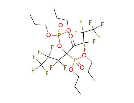 [1-(Dipropoxy-phosphoryloxy)-3,3,4,4,5,5,5-heptafluoro-1-heptafluoropropyl-2-oxo-pentyl]-phosphonic acid dipropyl ester