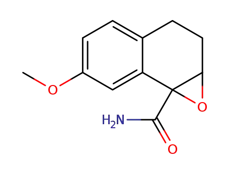 6-Methoxy-2,3-dihydro-1aH-1-oxa-cyclopropa[a]naphthalene-7b-carboxylic acid amide
