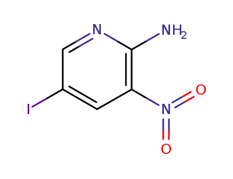 Molecular Structure of 25391-57-5 (2-AMINO-5-IODO-3-NITROPYRIDINE)
