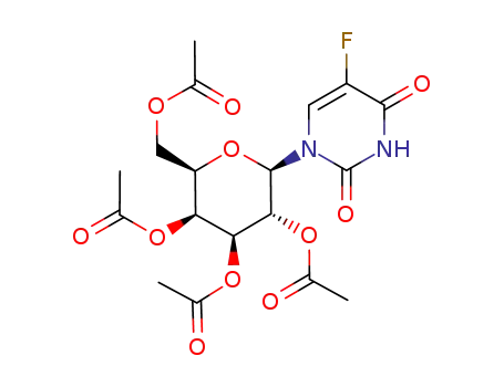1-(2',3',4',6'-tetra-O-acetyl-β-D-galactopyranosyl)-5-fluorouracil