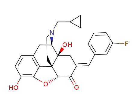 7(E)-(3-fluorobenzylidene)naltrexone