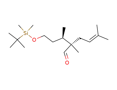 (S)-2-[(R)-3-(tert-Butyl-dimethyl-silanyloxy)-1-methyl-propyl]-2,5-dimethyl-hex-4-enal