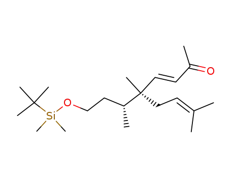 (E)-(S)-5-[(R)-3-(tert-Butyl-dimethyl-silanyloxy)-1-methyl-propyl]-5,8-dimethyl-nona-3,7-dien-2-one