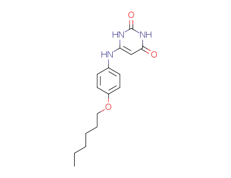6-(4-hexyloxy-phenylamino)-1H-pyrimidine-2,4-dione