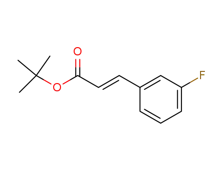 (E)-3-(3-fluorophenyl)acrylic acid tert-butyl ester