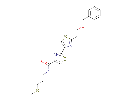 2'-(2-benzyloxy-ethyl)-[2,4']bithiazolyl-4-carboxylic acid (3-methylsulfanyl-propyl)-amide