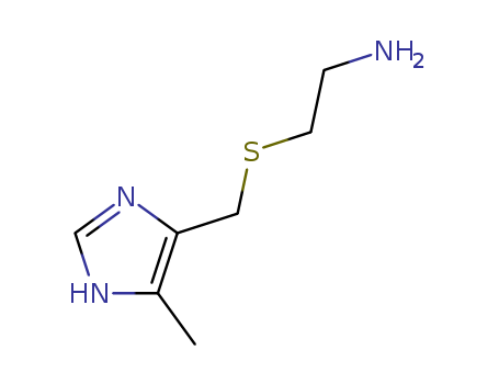 4-(((2-Aminoethyl)thio)methyl)-5-methylimidazole
