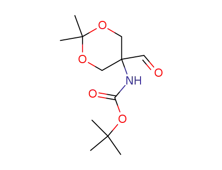 tert-Butyl (5-forMyl-2,2-diMethyl-1,3-dioxan-5-yl)carbaMate