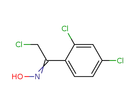2-chloro-1-(2,4-dichlorophenyl)-N-hydroxyethanimine