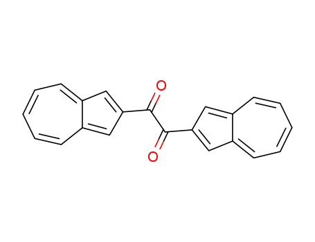 Molecular Structure of 476692-34-9 (Ethanedione, di-2-azulenyl-)