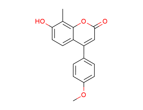 7-Hydroxy-4-(4-methoxyphenyl)-8-methyl-2H-chromen-2-one