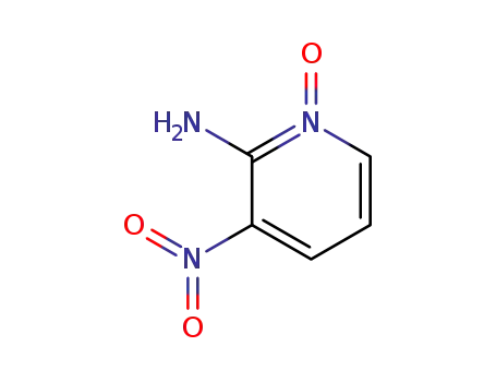 2-Pyridinamine, 3-nitro-, 1-oxide (9CI)