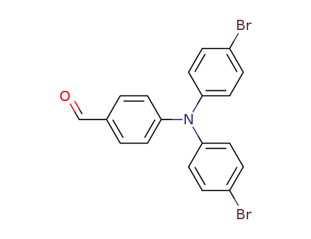 Molecular Structure of 25069-38-9 (Bis(4-bromophenyl)(4-formylphenyl)amine)