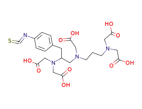 {[1-({[3-(bis-carboxymethyl-amino)-propyl]-carboxymethyl-amino}-methyl)-2-(4-isothiocyanato-phenyl)-ethyl]-carboxymethyl-amino}-acetic acid