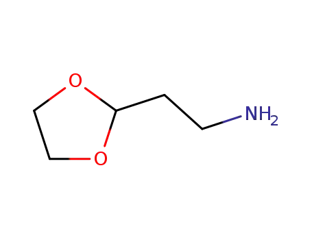 Molecular Structure of 5754-35-8 (2-(2-AMINOETHYL)-1,3-DIOXOLANE)