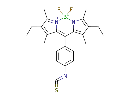 4,4-difluoro-8-(4-isothiocyanatophenyl)-1,3,5,7-tetramethyl-2,6-diethyl-4-bora-3a,4a-diaza-s-indacene