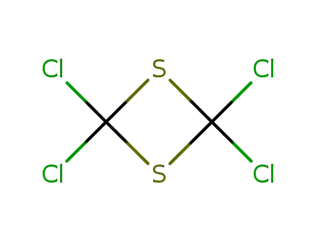 Molecular Structure of 20464-23-7 (2,2,4,4-tetrachloro-1,3-dithietane)
