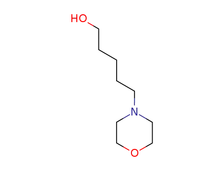 Molecular Structure of 4344-62-1 (4-Morpholinepentanol)