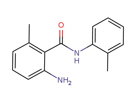 Molecular Structure of 371244-06-3 (2-aMino-6-Methyl-N-o-tolylbenzaMide)