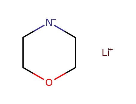 Molecular Structure of 37828-58-3 (Morpholine, lithium salt)