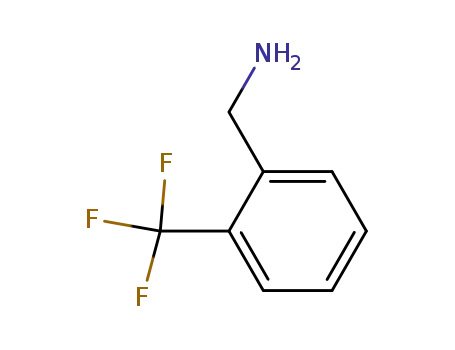 Molecular Structure of 3048-01-9 (2-(TRIFLUOROMETHYL)BENZYLAMINE)