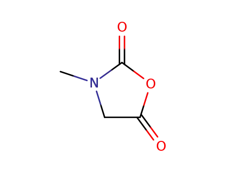 Molecular Structure of 5840-76-6 (3-Methyl-2,5-oxazolidinedione)