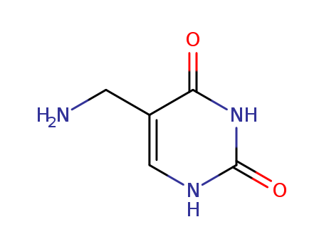 2,4(1H,3H)-Pyrimidinedione, 5-(aminomethyl)- (9CI)