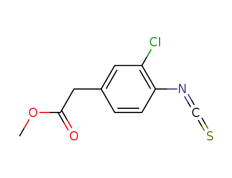 methyl (3-chloro-4-isothiocyanatophenyl)acetate