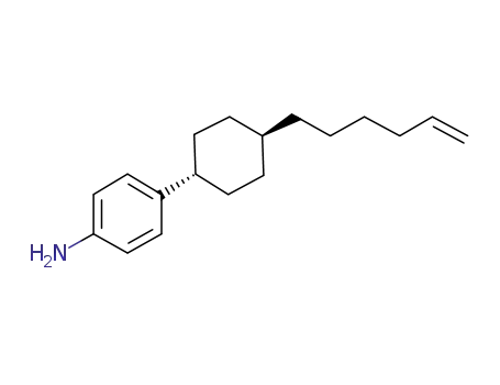 p-[trans-4-(5-hexenyl)cyclohexyl]aniline