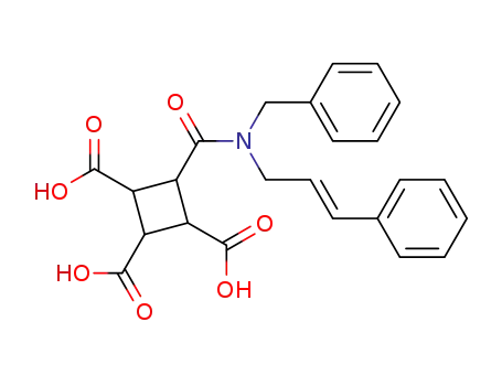 (1α,2β,3β,4α)-1-[N-Benzyl-N-(trans-3-phenyl-2-propenyl)aminocarbonyl]cyclobutane-2,3,4-tricarboxylic acid