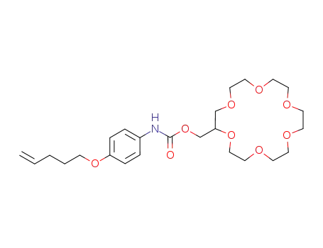 2-[4-(pent-4-enoxy)phenylcarbamatomethyl]-18-crown-6