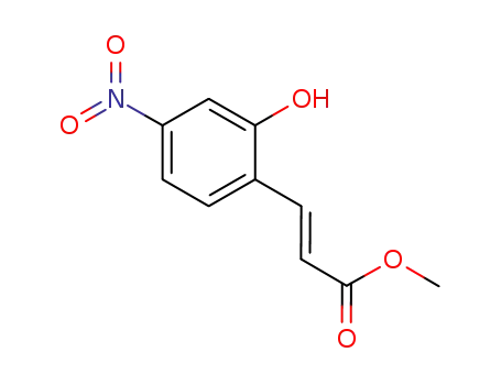 methyl 2-hydroxy-4-nitrocinnamate