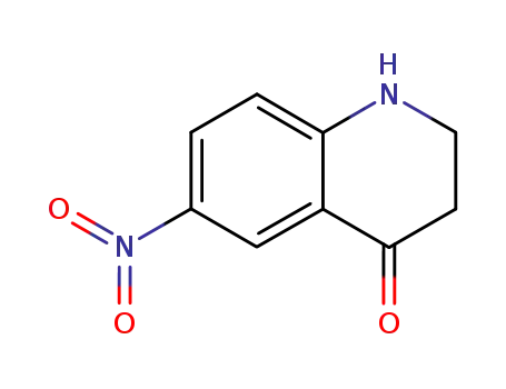 Molecular Structure of 57445-29-1 (6-NITRO-2,3-DIHYDROQUINOLIN-4(1H)-ONE)
