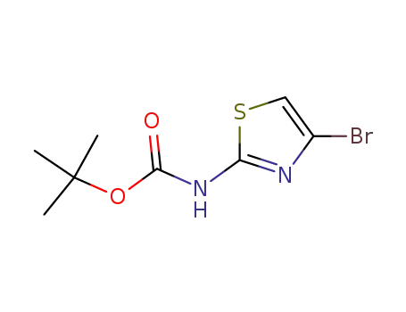 Molecular Structure of 944804-88-0 (Carbamic  acid,  N-(4-bromo-2-thiazolyl)-,  1,1-dimethylethyl  ester)