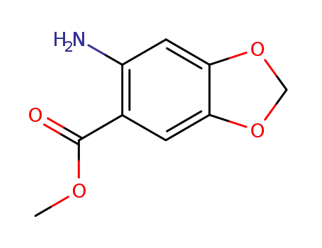 1,3-Benzodioxole-5-carboxylicacid, 6-amino-, methyl ester cas  40680-63-5