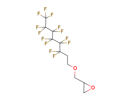 Molecular Structure of 122193-68-4 (3-[2-(PERFLUOROHEXYL)ETHOXY]-1,2-EPOXYPROPANE)