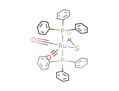 Ru(CO)2(η2-CS2)(PPh3)2