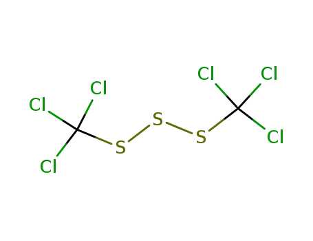 Molecular Structure of 2532-50-5 (Bis(trichloromethyl) pertrisulfide)