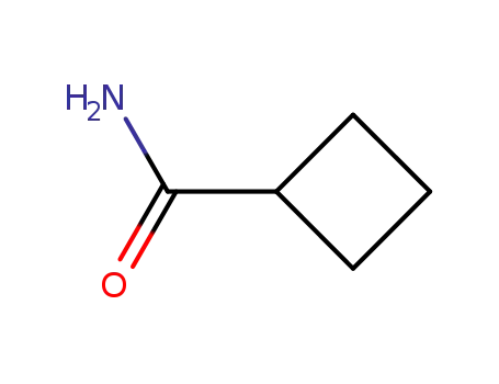 Molecular Structure of 1503-98-6 (Cyclobutanecarboxamide)