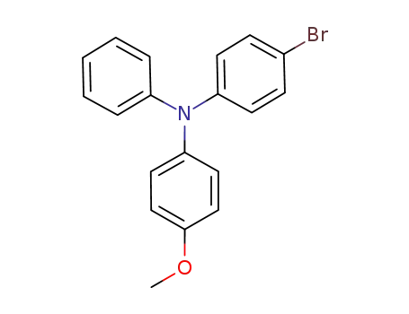 4-(N-phenyl-N-(4-methoxy)phenylamino)-1-bromobenzene