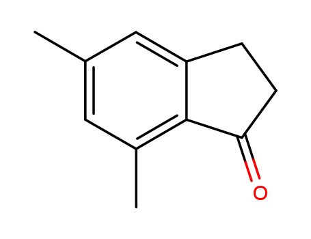Molecular Structure of 6682-69-5 (5,7-DIMETHYL-1-INDANONE)