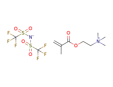 N-[2-(methacryloyloxy)ethyl]-N,N,N-trimethylammonium bis(trifluoromethylsulfonyl)imide