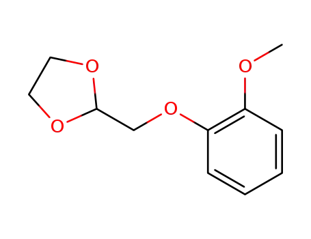 2-[(2-methoxyphenoxy)methyl]-1,3-dioxolane